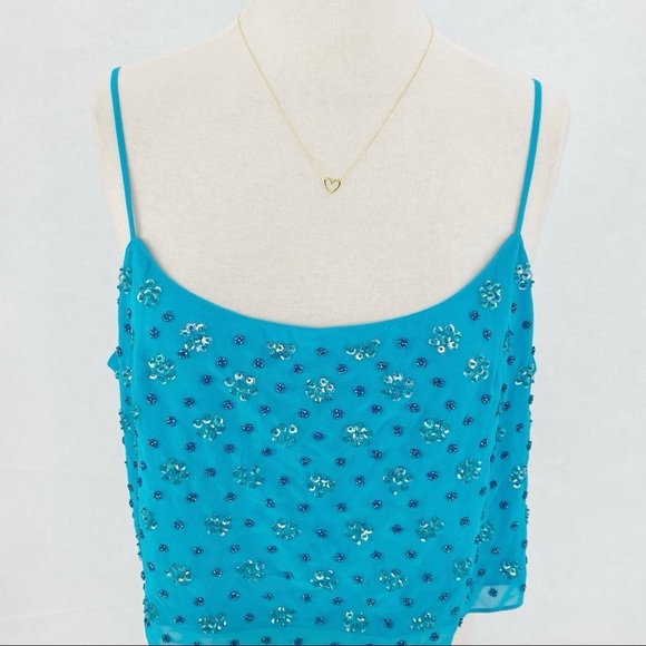 Open Heart Repositionable Pendant Gold Plated Chain Necklace 17" - Picture 3 of 7